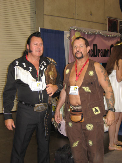 80's WWF stars Honkey Tonk Man and Ted Debiassi