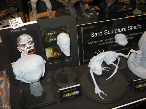 Horror sculptures from Damon Bard