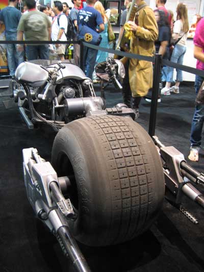 The Dark Knight's motorcycle...The Batpod