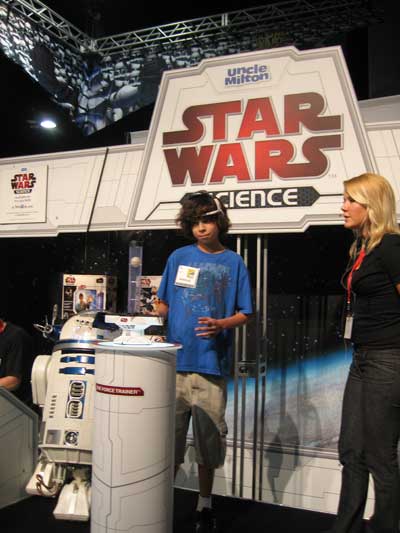 Mind games at the Star Wars science center