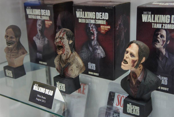 The Walking Dead Mini Busts