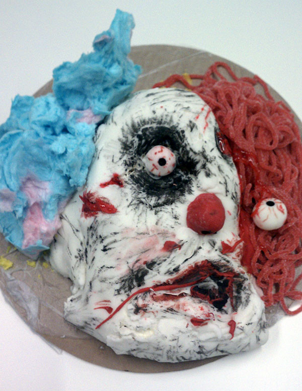 Creepy Clown Cake